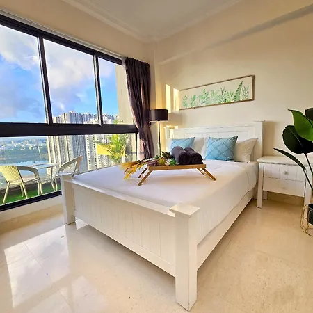 Loft Suite Seaview 2Br Jb Ciq 7Pax Johor Bahru Exterior photo