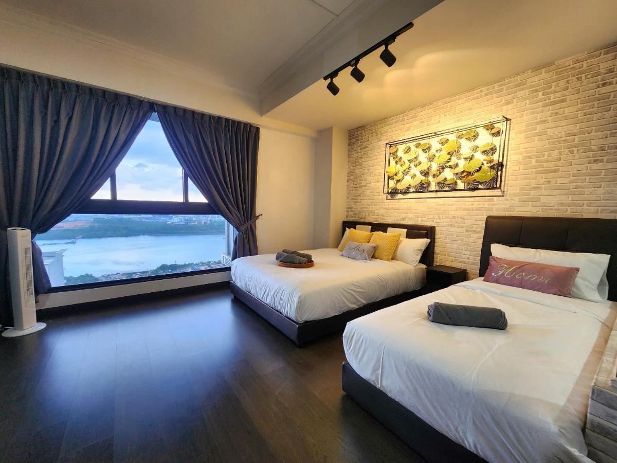 Loft Seaview 2br Jb Ciq 7pax Apartment Johor Bahru