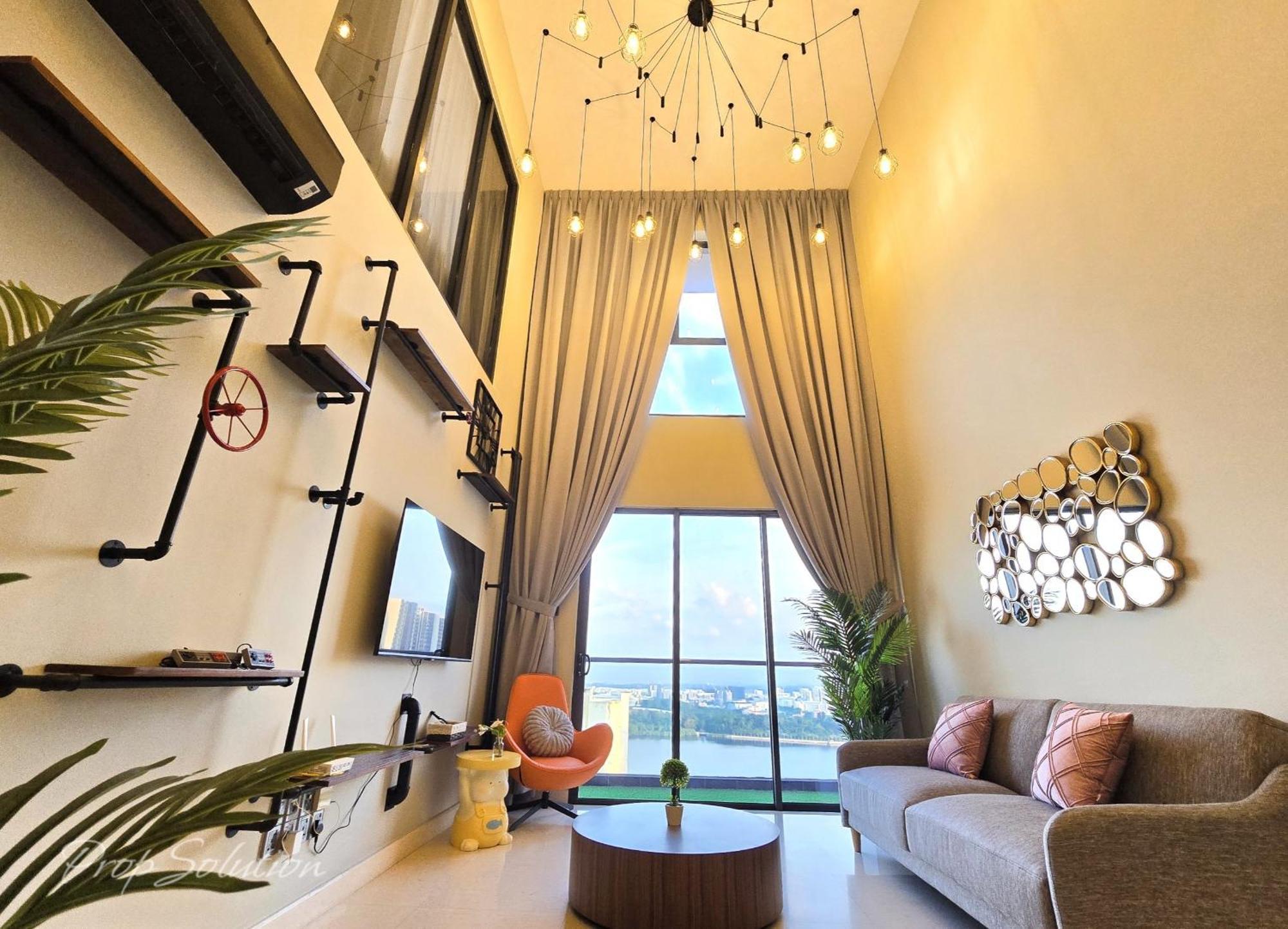 Apartment Loft Seaview 2br Jb Ciq 7pax
