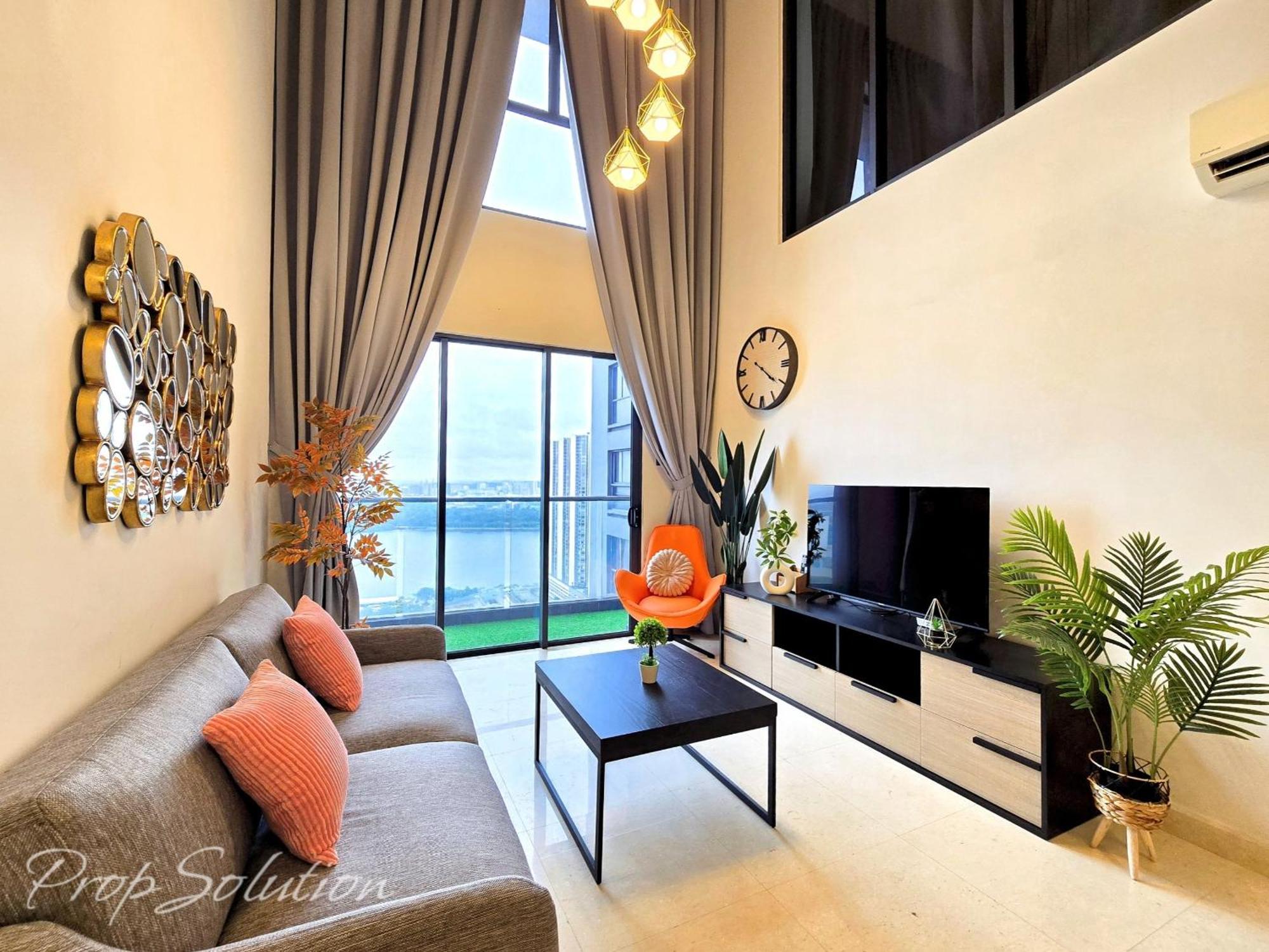 Loft Seaview 2br Jb Ciq 7pax
