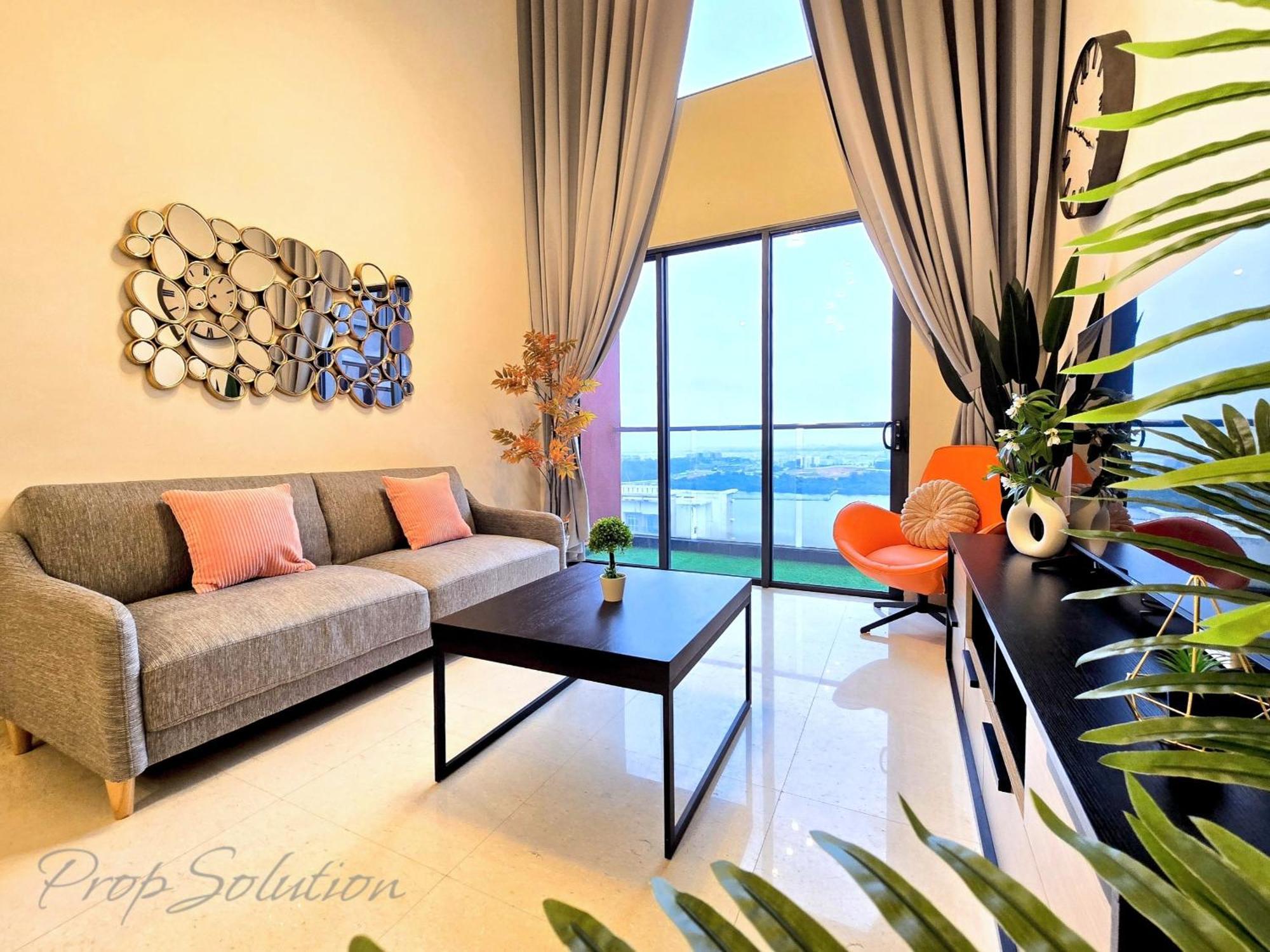 Loft Seaview 2br Jb Ciq 7pax Apartment Johor Bahru
