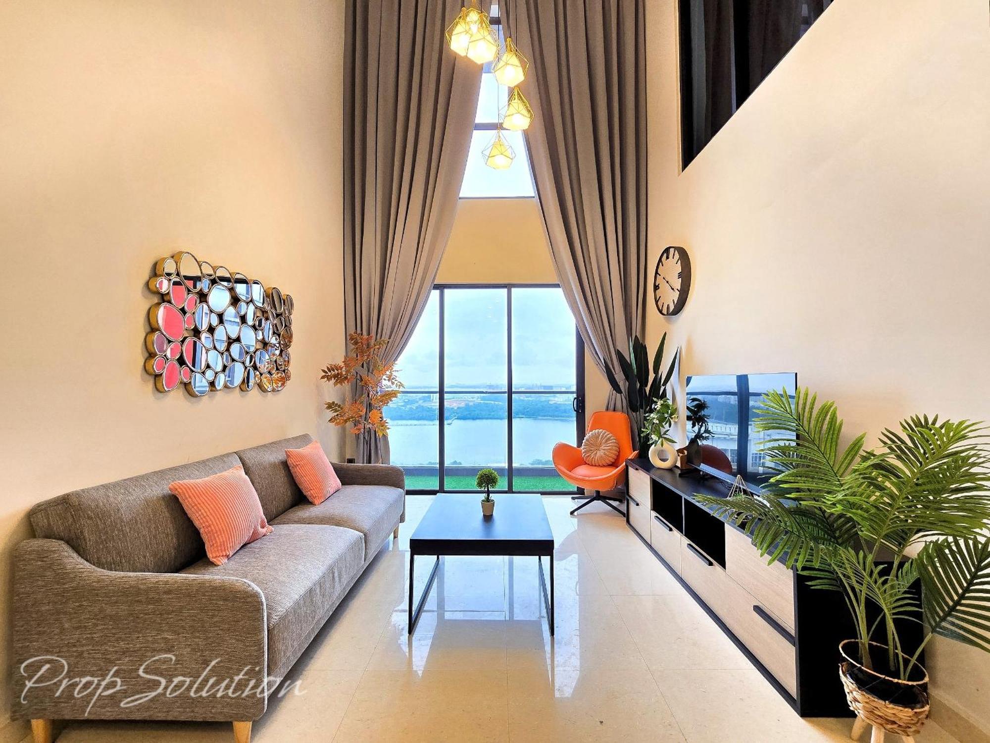 Loft Seaview 2br Jb Ciq 7pax Johor Bahru