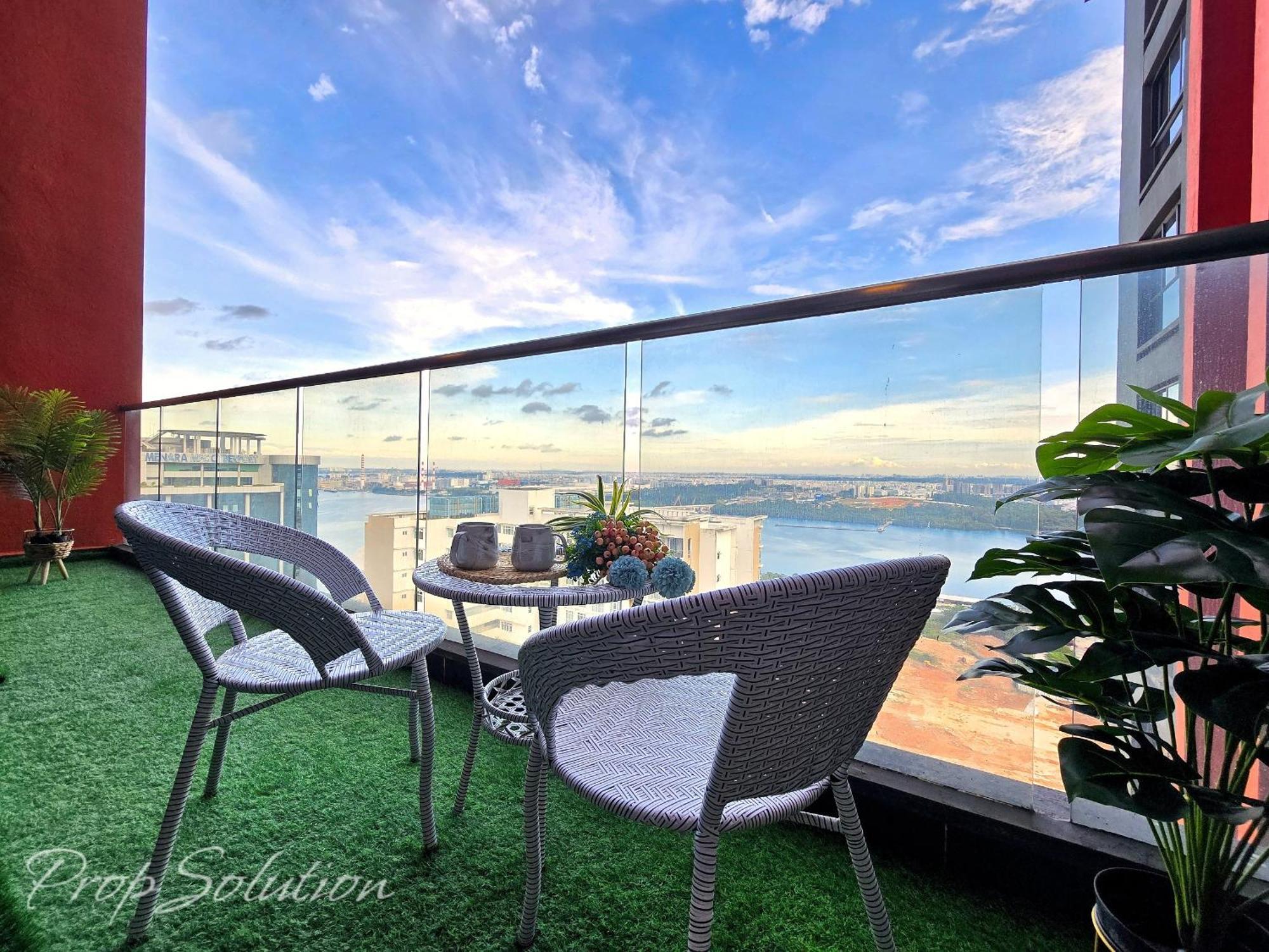 Loft Seaview 2br Jb Ciq 7pax *